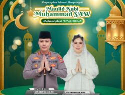 Kapolres Bitung dan Ketua Bhayangkari Ucapkan Selamat Memperingati Maulid Nabi Muhammad SAW 1447 H