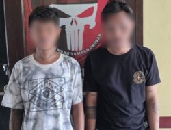 Polsek Aertembaga Tangkap Dua Pelaku Pengancaman Bermodal Pisau Badik