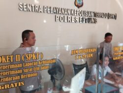 Pemohon SKCK Ramai, Kapolres Bitung merespon dengan Buka Layanan Hingga hari Minggu