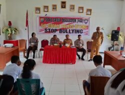Polres Bitung Laksanakan Penyuluhan Stop Bullying di SMP Negeri 9 Bitung di Kelurahan Mawali
