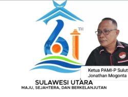 Dirgahayu Sulut ke-61, Jonathan Mogonta Doakan Daerah Semakin Maju dan Sejahtera