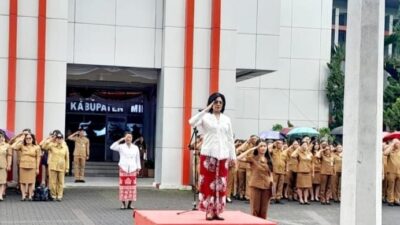 Momentum Refleksi, Sekda Minahasa Lynda Watania Bacakan Amanat Gubernur pada HUT ke-61 Sulut