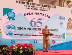Dies Natalis ke-65 SMA Negeri 1 Manado: Melangkah Pasti, Berkarakter, Prestasi Tiada Henti