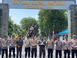 Polres Bitung Berikan Ucapan Selamat HUT TNI ke-80