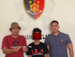 Tim Resmob Polres Bolmut Amankan Pemuda Pembawa Sajam di Boroko Timur