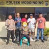 TIM Resmob Polres Bolmut Berhasil Temukan Korban Viral di Medsos, Diduga dibawah Ayah Tiri