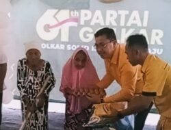 Air Mata Warga Belang Iringi Aksi Kepedulian Tonny Hendrik Lasut di HUT ke-61 Golkar