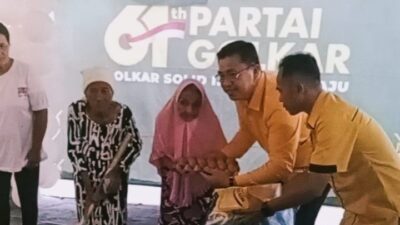 Air Mata Warga Belang Iringi Aksi Kepedulian Tonny Hendrik Lasut di HUT ke-61 Golkar