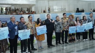Bank SulutGo Jadi Co-Host Nasional Penyaluran Massal KUR dan Launching KUR Program Perumahan (KUR KPP)