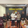 Kapolres Bitung Terima Penghargaan KPU, Bukti Sinergi Jaga Pilkada Damai