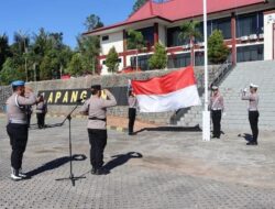 Kapolres Mitra Pimpin Upacara Bendera Bulanan Polres Mitra