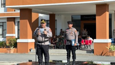 Polres Bolmong Utara Gelar Apel Pasukan Penanggulangan Bencana