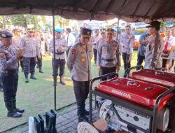Waka Polda Sulut Kunjungi Polres Bitung, Apresiasi Kesiapan Tanggap Darurat Bencana