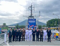 Kapolres Bitung Ikuti Upacara dan Tabur Bunga Peringatan Hari Pahlawan ke-80 Tahun 2025