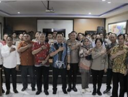 Lemdiklat Polri Gelar Pengkajian Hasil Didik T.A. 2022 di Polres Bitung