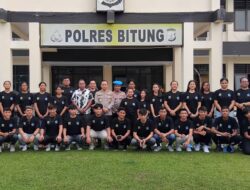 Kapolres Bitung Lepas Kontingen Voli Kota Bitung ke PORPROV Manado: Tekankan Sportivitas dan Semangat Juang