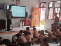 Polsek Lembeh Selatan Gelar Penyuluhan Hukum, Bentengi Pelajar dari Kenakalan Remaja