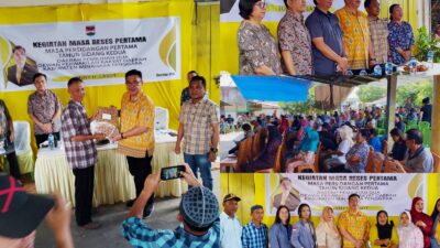 Serap Aspirasi Masyarakat, Anggota DPRD Minahasa Tenggara Tonny Hendrik Lasut Gelar Reses di Desa Tababo