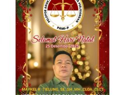 Ketua Umum DPP PAMI-P Sampaikan Ucapan Selamat Natal 25 Desember 2025, Ajak Umat Kristiani Tebarkan Kasih, Damai, dan Persaudaraan