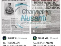 Isu Etika ASN dan Dugaan Penyalahgunaan Aset Negara Guncang Dinas Pertanian Sulut