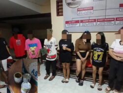 Polsek Ratatotok Amankan 9 Pemuda Hirup Lem Ehabond, Kapolres Mitra: Sangat Berbahaya bagi Kesehatan