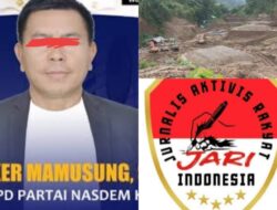 Dugaan Keterlibatan DM Sekretaris Nasdem Mitra dalam Jaringan PETI Ratatotok Kian Disorot, LSM JARI Desak Aparat Bertindak