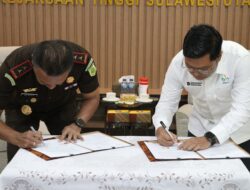 Kejati Sulut Jalin Kerja Sama dengan PTPN I Regional 8 melalui Penandatanganan MoU