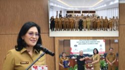 Sekda Minahasa Lynda Watania Hadiri Penutupan Magang II dan Penarikan Satpraja Muda Angkatan XXXV IPDN Kampus Sulut