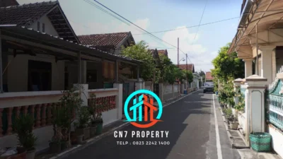 Dijual Rumah + Tanah di Kartasura Sukoharjo Jawa Tengah
